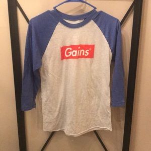 Gains Baseball Tee
